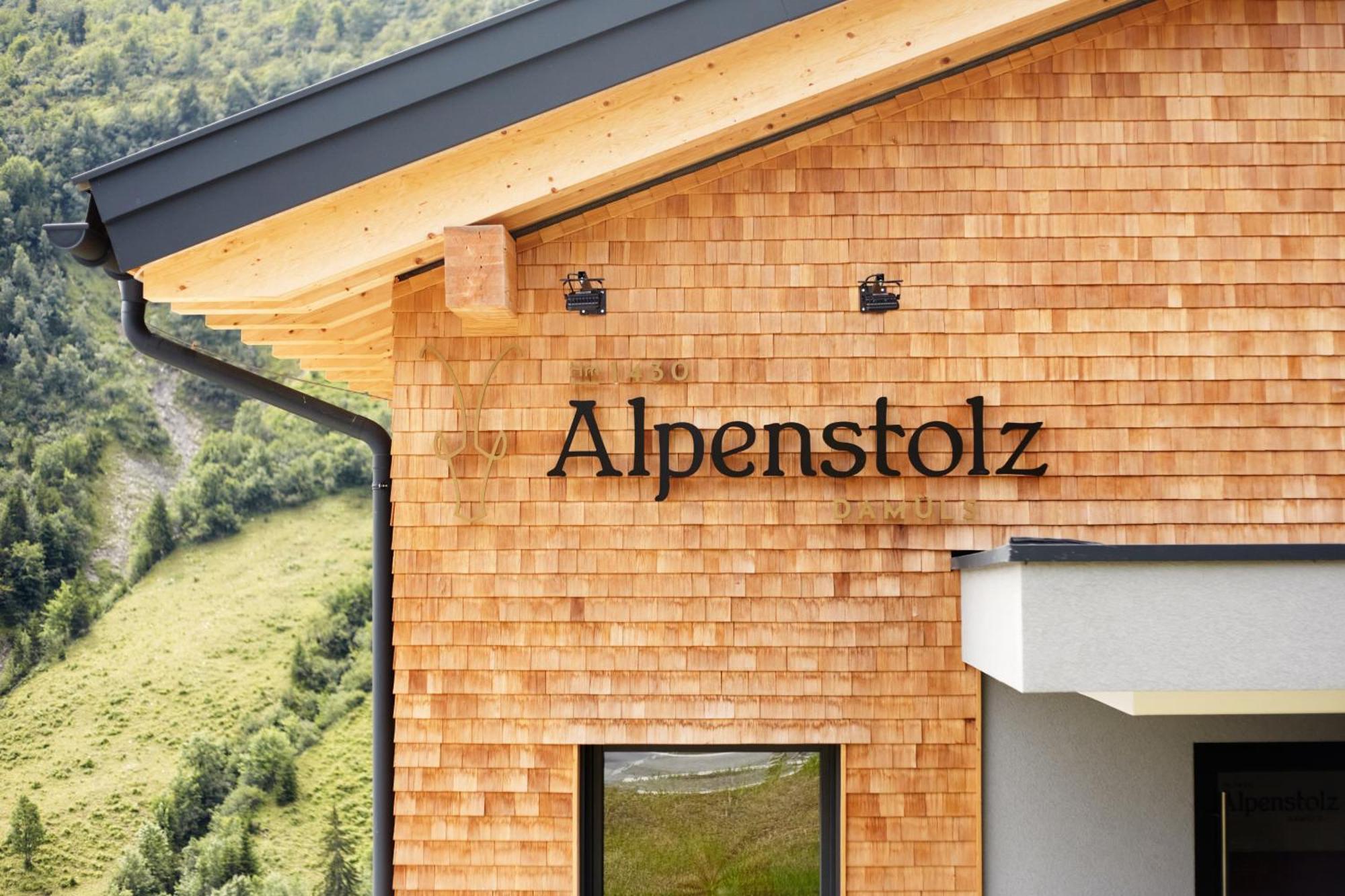 Apartamento Alpenstolz Damuels Haus 2 - Stilvoll Urlauben In Den Bergen Exterior foto